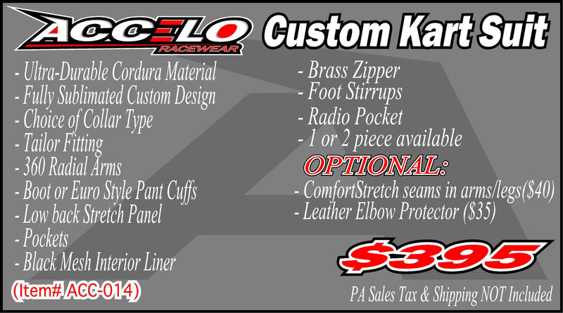 Load image into Gallery viewer, Custom Karting Suit
